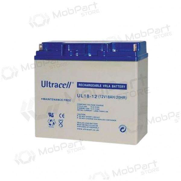 Baterie Ultracell UL18-12 VDS (18 Ah, 12V, VDS)