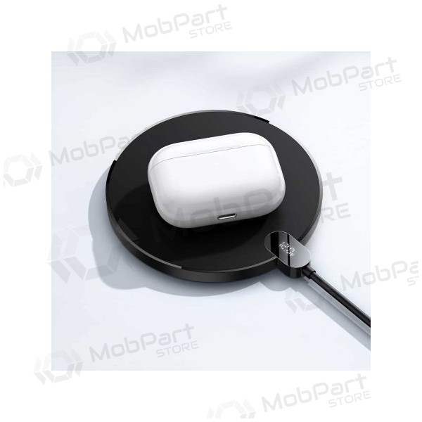 Bezdrátová nabíječka Baseus Digital LED Display Gen2 15W CCED000001 (černá)