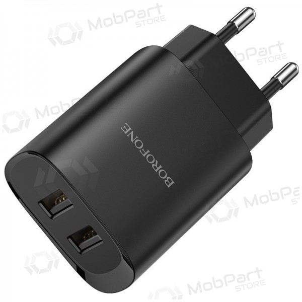 Nabíječka Borofone BN2 2xUSB 2.1A (černá)