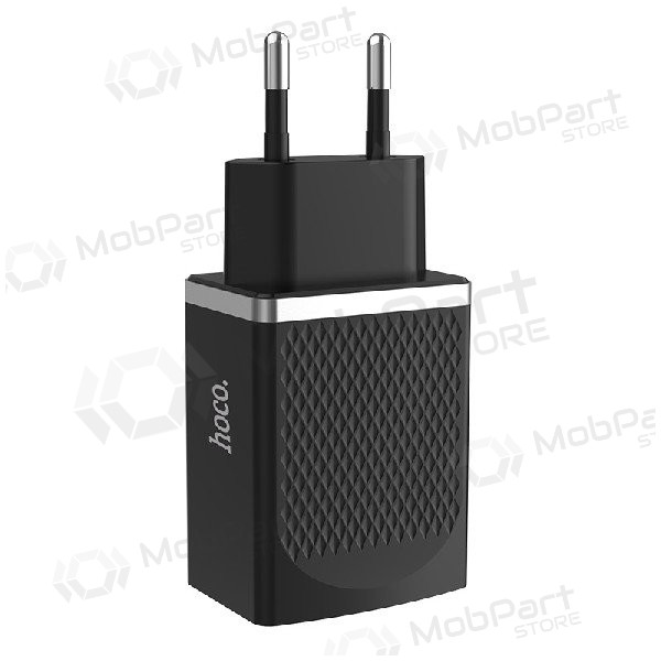Nabíječka HOCO C42A Vast power QC3.0 USB 18W (3.6V-6.5V/3A, 6.6V-9V/2A, 9.1V-12V/1.5A) (černá)