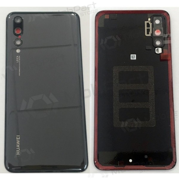 Huawei P20 Pro zadní kryt baterie (černá) (service pack) (originál)