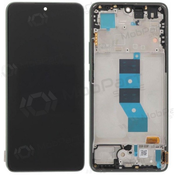 Xiaomi Poco M7 Pro displej (černá) (s rámem) (originál)