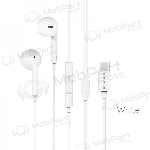 Handsfree Borofone BM27 Type-C (bílý)