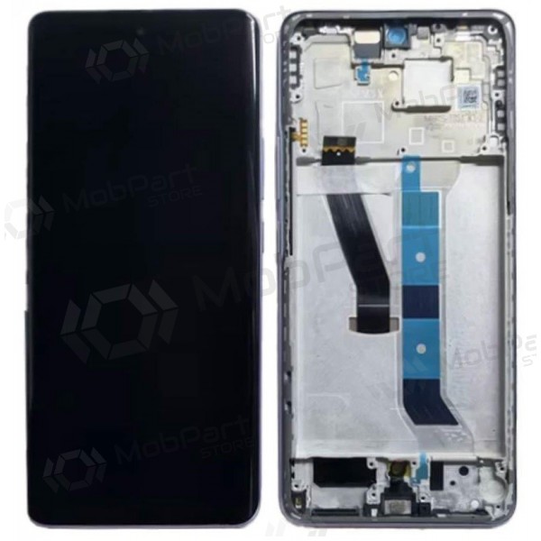 Displej Xiaomi Redmi Note 15 5G (fialový) (s rámečkem) (originální)