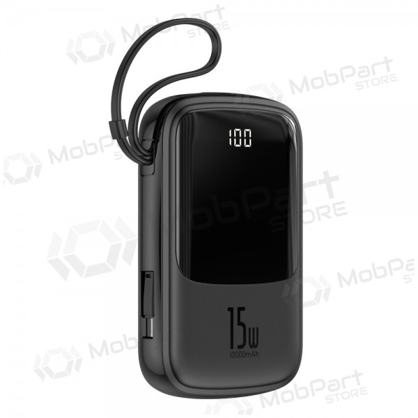 Externí baterie Power Bank Baseus Q Pow With Type-C Cable 10000mAh černá PPQD-A01