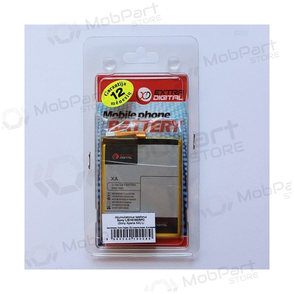 Sony Xperia XA (LIS1618ERPC) baterie / akumulátor (2300mAh)