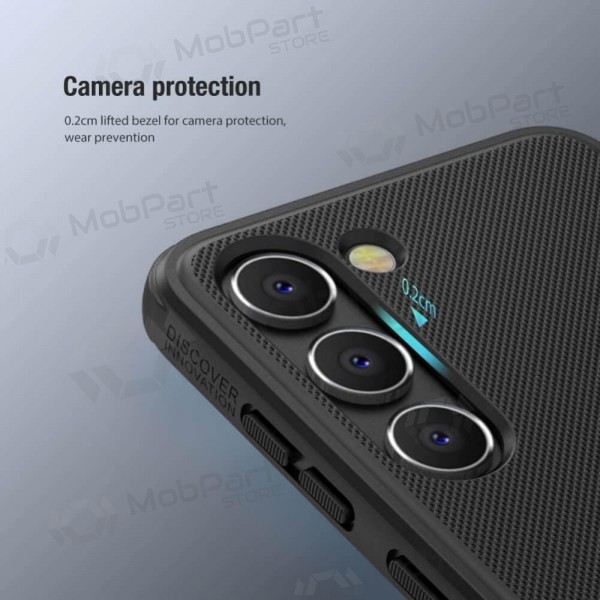 Obal Samsung Galaxy S24 Plus „Nillkin Frosted Shield“ (černý)