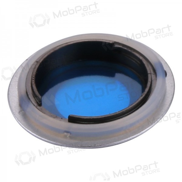 Apple iPhone 8 / SE 2020 sklo kamery (stříbrný) (s rámem)