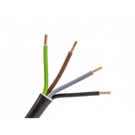 Silový kabel Lietkabelis CYKY 5x2.5 mm² měděný PVC 450/750V 100 m cívka