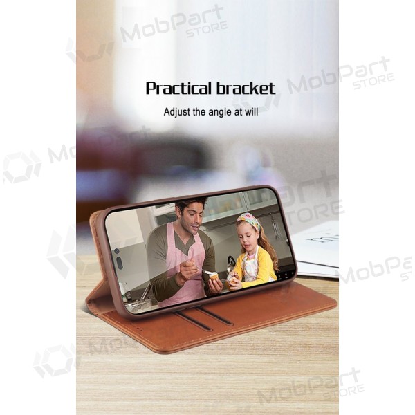 Pouzdro / kryt HDD Magnetic Wallet Case Samsung A325 A32 4G hnědý