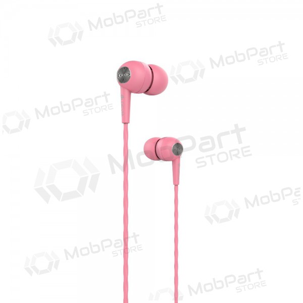 Handsfree Devia Kintone 3,5mm (růžový)