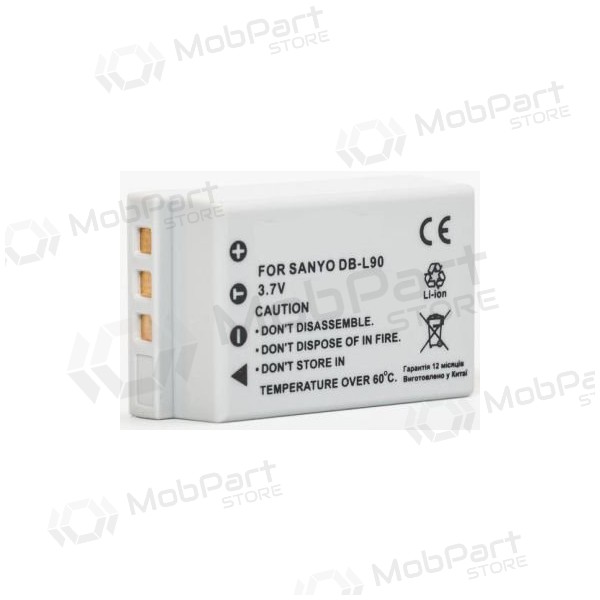 Sanyo DB-L90 foto baterie / akumulátor