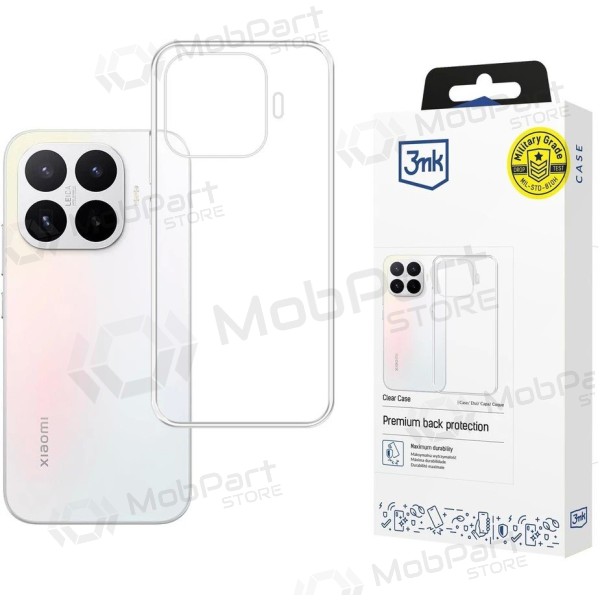 Xiaomi 17T Pro obal - 3MK Clear Case - průhledný