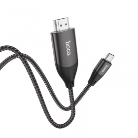 Kabel Hoco UA16 Type-C to HDMI 2.0m šedá