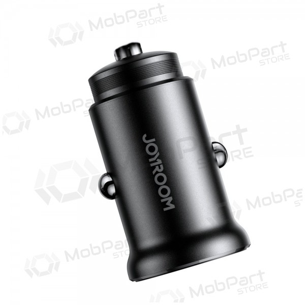 Nabíječka automobilinis Joyroom CCN05 USB-C/USB-A 30W černá