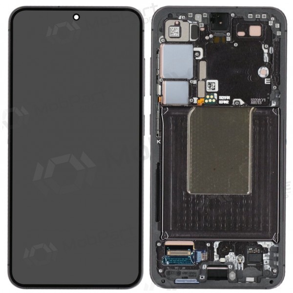 Samsung Galaxy S24 displej (černý) (s rámečkem) (originální)
