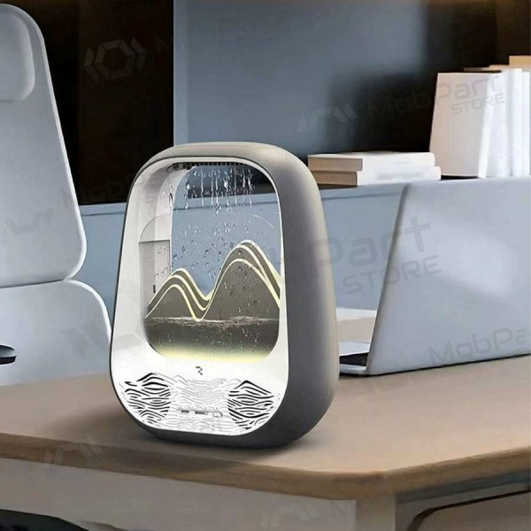 Relaxační Bluetooth reproduktor s RGB osvětlením Relaxing Rain zelený.