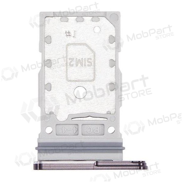 Samsung Galaxy S22 Ultra Dual SIM držák karty (černá) (originál)