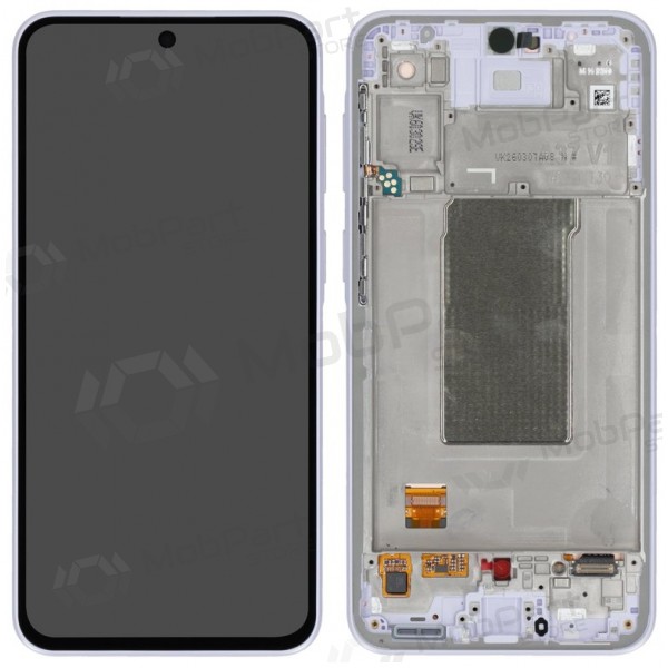 Samsung Galaxy A37 5G displej (levandový) (s rámečkem) (originální)