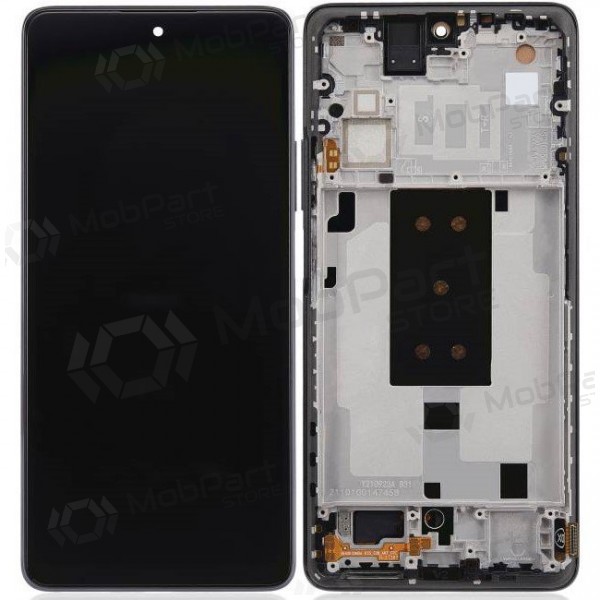 Displej Xiaomi 11T Pro 5G (černý) (s rámečkem) (originální)