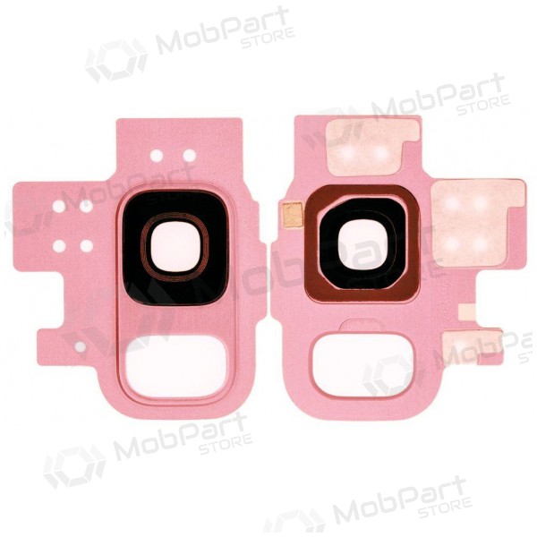 Samsung Galaxy S9 sklo kamery (červené)