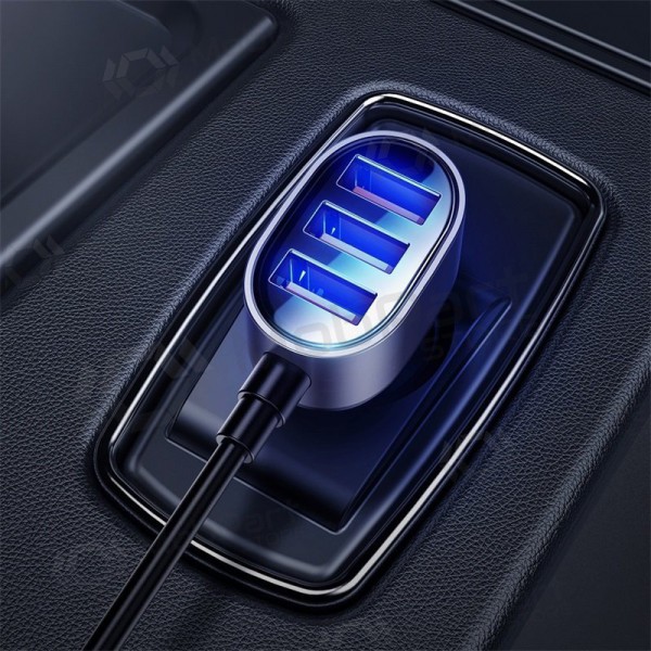 Nabíječka automobilinis Joyroom JR-CL03 5xUSB 6.2A (černá)