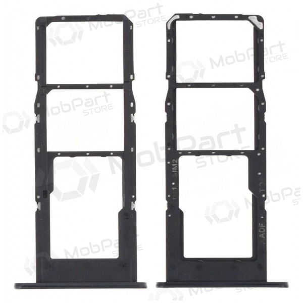 Samsung A146 Galaxy A14 5G SIM držák karty (černá) (service pack) (originál)