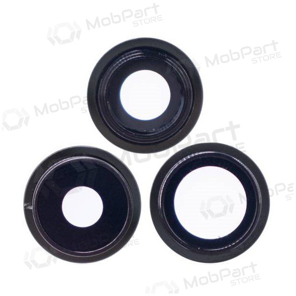 Apple iPhone 13 Pro Max sklo kamery (s rámem) (grafitas) (3pcs)