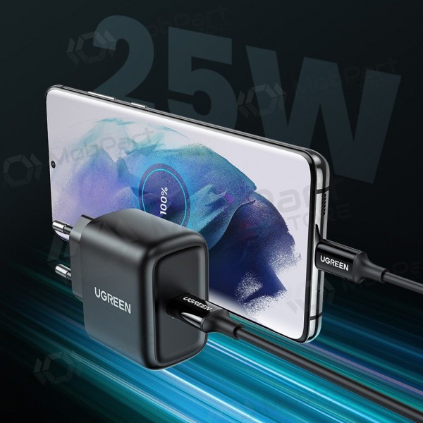Nabíječka telefonu Ugreen CD250 25 W USB-C černá