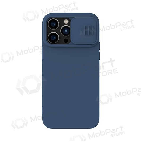 Obal Apple iPhone 14 „Nillkin Silicone“ (tmavě modrý)