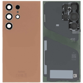 Zadní kryt Samsung Galaxy S24 Ultra (oranžový) (originální)