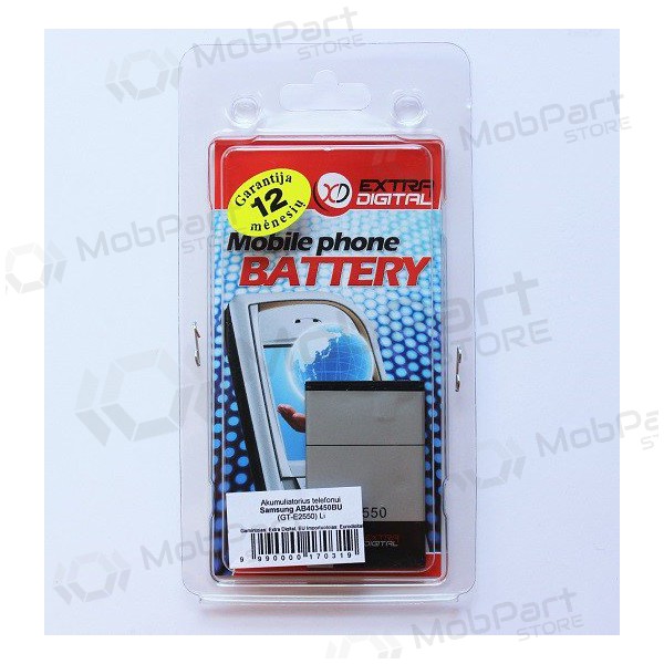 Samsung GT-E2550, GT-S3550 baterie / akumulátor (800mAh)