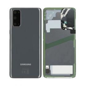 Samsung G981F / G980 Galaxy S20 zadní kryt baterie šedá (Cosmic Grey) (použitý grade B, originál)
