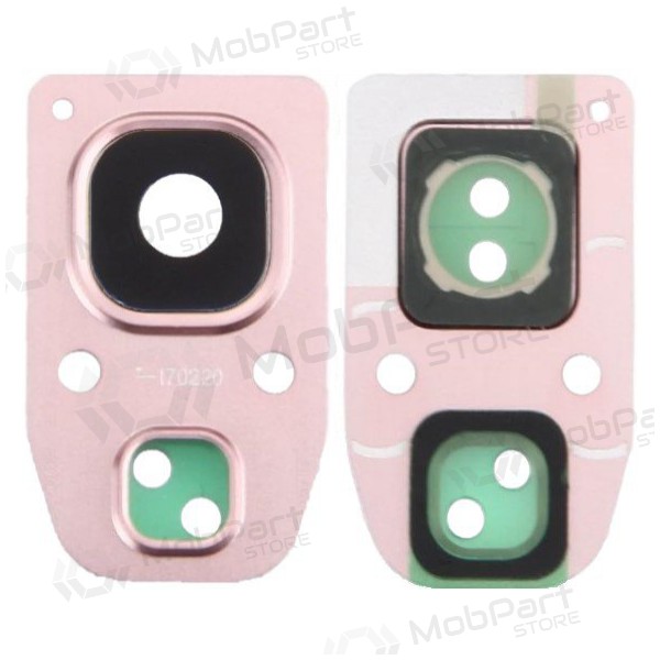 Samsung Galaxy A3 (2017), A5 (2017), A7 (2017) sklo kamery (růžový)