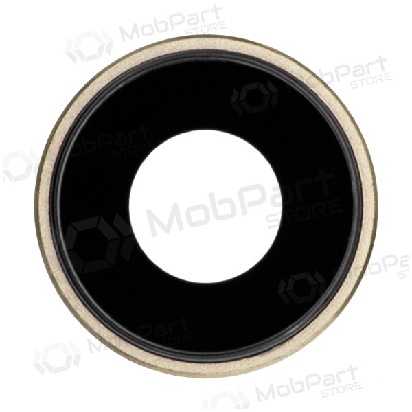 Apple iPhone XR sklo kamery (žlutá) (s rámem)