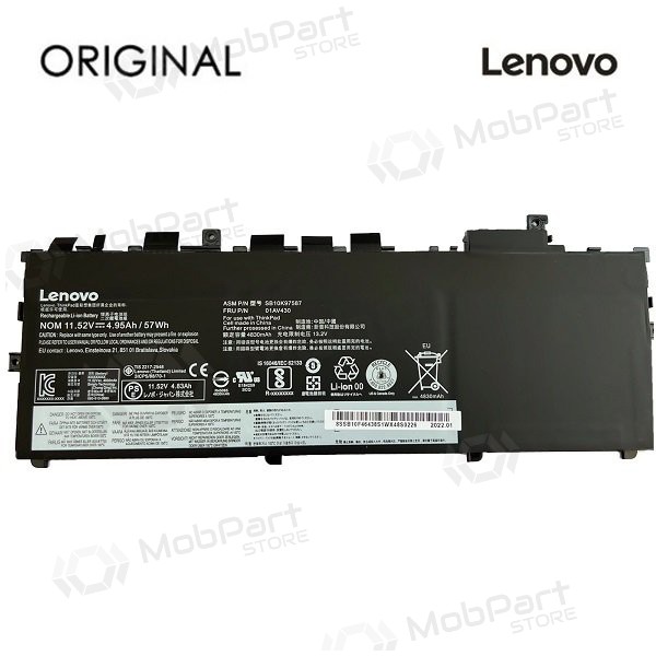 LENOVO 01AV430, 01AV429, 4950mAh baterie do notebooku - PREMIUM