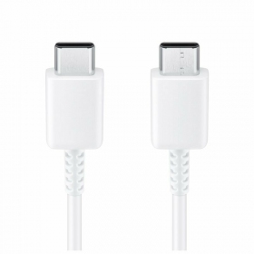 USB kabel originál Samsung EP-DA705BWE 25W 3A Type-C-Type-C 1.0m bílý