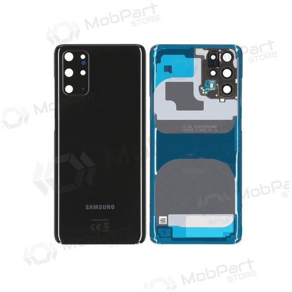 Samsung G985 / G986 Galaxy S20 Plus zadní kryt baterie černá (Cosmic Black) (použitý grade A, originál)