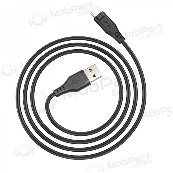 USB kabel Acefast C3-04 USB-A to USB-C 1.2m černá