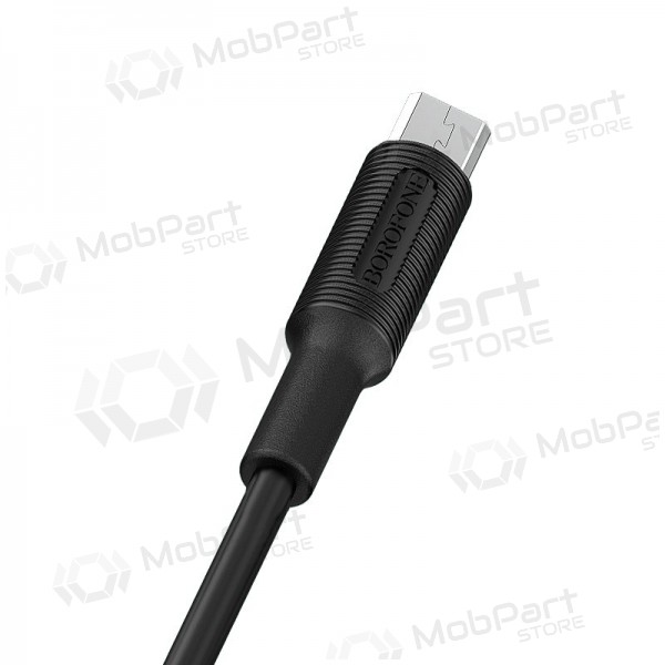 USB kabel Borofone BX1 microUSB 1.0m (černá)