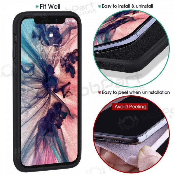 Obal Apple iPhone 11 Pro - Liquid Silicone - 2.0mm (černý)
