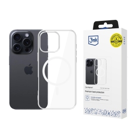 Apple iPhone 16 Pro Max pouzdro - 3MK Clear MagCase