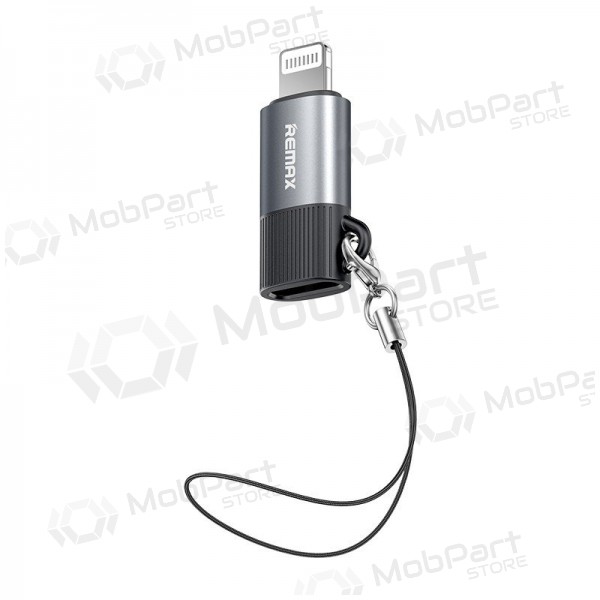 Adaptér Remax CB32 Lightning na USB-C USB 2.0 bílý