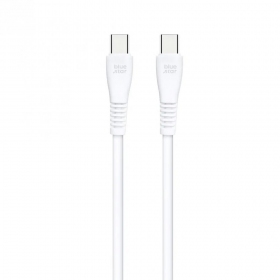 USB-C kabel Blue Star PJ-DQ1-C USB-C na USB-C 1 m 60 W bílý