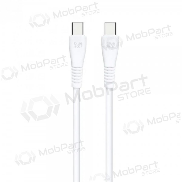 USB-C kabel Blue Star PJ-DQ1-C USB-C na USB-C 1 m 60 W bílý