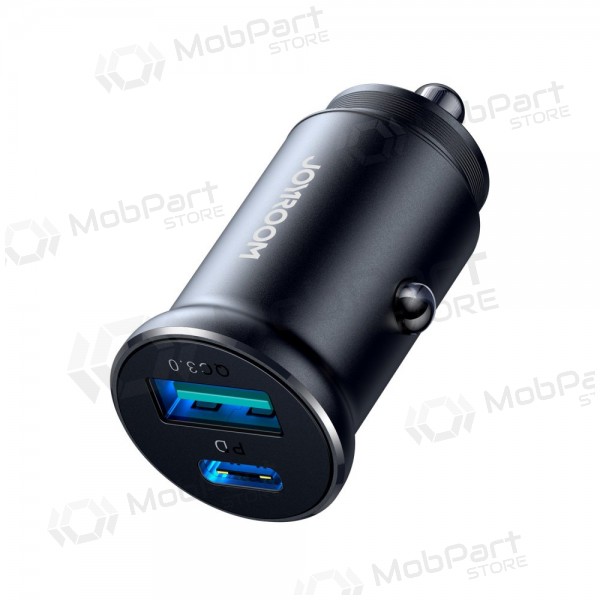 Nabíječka automobilinis Joyroom CCN05 USB-C/USB-A 30W černá