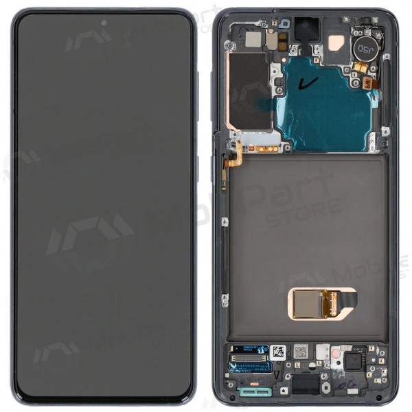 Displej Samsung Galaxy S21 5G (černý) (s rámečkem) (OLED)