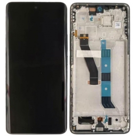 Xiaomi Poco M8 5G displej (černý) (s rámečkem) (originální)