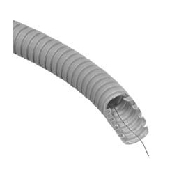 Gofruotas vamzdis šedá D25 su viela Glob-El GL301W320 (be halogenų, 320N/5 cm, 50 m)