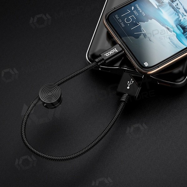 USB kabel HOCO X35 lightning 0.25m (černá)